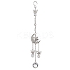 Moon Sun Alloy Pendant Decorations HJEW-JM01974-1