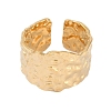 304 Stainless Steel Textured Open Cuff Rings LS-RJEW-C095-08C-G-2