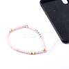 Polymer Clay Heishi Beaded Mobile Straps HJEW-JM00464-04-5