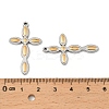 304 Stainless Steel Pendants STAS-T068-75GP-3