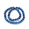 Electroplated Non-magnetic Synthetic Hematite Beads Strands LS-G-G862-01D-2