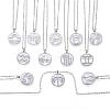 Tarnish Resistant 304 Stainless Steel Pendant Necklaces NJEW-N0074-23P-1