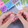 Faceted Natural Gemstone Openable Perfume Bottle Pendants G-CJ0001-36A-4