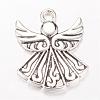Tibetan Style Alloy Pendants TIBEP-Q063-25AS-RS-1
