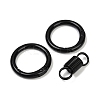 Alloy Spring Gate Clasps PALLOY-Q009-01L-2