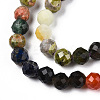 Natural Mixed Gemstone Beads Strands G-D080-A01-01-31-3