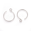 304 Stainless Steel Earring Hooks X-STAS-L216-02A-P-1