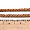 Braided Leather Cord with Core WL-F009-5mm-02-3