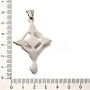 Dyed Synthetic Turquoise Pendants STAS-R140-05AS-05-3