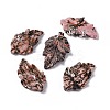 Natural Rhodonite Pendants G-I336-01-21-3