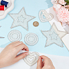 6Pcs 3 Styles Rhinestone Cloth Iron on/Sew on Patches DIY-GF0010-04-3