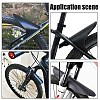 Road Mtb Bike Fender Under Saddle Dry Smart Ass Rear Mudguard Universal AJEW-WH0143-34B-5