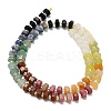 Natural & Synthetic Mixed Stone Beads Strands G-G317-A03-3x6mm-4