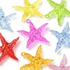 50g Transparent Acrylic Pendants TACR-YW0001-70-2