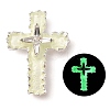 Luminous Alloy Resin Pendants RESI-D073-01A-1