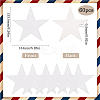 60Pcs Paper Glitter Star Wall Decoration AJEW-SP0001-17B-2