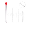 Tarnish Resistant Stainless Steel Collapsible Big Eye Beading Needles SENE-PW0013-02U-1