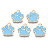 Alloy Enamel Pendants X-ENAM-T016-22LG-E-RS-1
