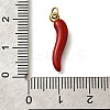 304 Stainless Steel Enamel Pendants STAS-R153-19G-3