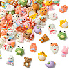Opaque Resin Cabochons RESI-CJC0011-41-1