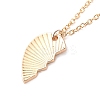 BEST BUDS Alloy Pendant Necklaces LS-NJEW-K124-03B-G-7