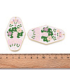 Rack Plating Alloy and Enamel Big Pendants ENAM-T021-29B-3