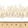 Natural Baroque Keshi Pearl Beads Strands PEAR-B004-03A-02B-5