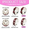 30Pcs 2 Colors Brass Rhinestone Spacer Beads RB-TA0001-29A-2