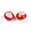 Handmade Lampwork Bumpy Beads Strands LAMP-Q002-02C-3