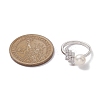 Round Natural Pearl Finger Rings RJEW-P113-12P-2