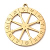 Ion Plating(IP) 304 Stainless Steel Pendants STAS-E199-10G-1