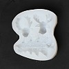 Double Christmas Deer DIY Candlestick Silicone Molds LS-SIMO-B002-04-3