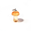 Lampwork Pendants MUSH-PW0001-007D-1