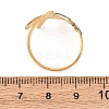 304 Stainless Steel Cuff Rings LS-RJEW-D334-01C-G-5