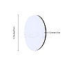 Rubber Coasters AJEW-SZ0001-85-2