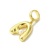 Rack Plating Brass with ABS Plastic Pearl European Dangle Charms KK-G501-02A-G-2