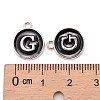 Platinum Plated Alloy Charms LS-ENAM-S118-02G-P-3