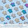 30Pcs 3 Colors 304 Stainless Steel Charms STAS-DC0011-91-3