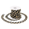 2m Aluminium Two Tone Rhombus Link Chains CHA-TA0001-41BG-2