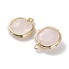 Natural Rose Quartz Pendants G-G012-09A-04-3