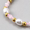 Plastic Pearl Beaded Stretch Bracelets for Women BJEW-WH0016-69D-2