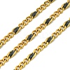 Ion Plating(IP) 304 Stainless Steel Enamel Chains CHS-Q005-06G-03-1