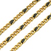 Ion Plating(IP) 304 Stainless Steel Enamel Chains CHS-Q005-06G-03-1