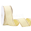 Double Face Polyester Velvet Ribbon SRIB-WH20020-040B-01-1