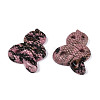 Natural Rhodonite Cobra Display Decoration G-N348-05D-2