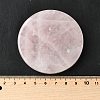 7Pcs 2 Styles Chakra Natural Rose Quartz Base Seven Star Group Display Decorations DJEW-K031-01B-02-3