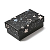 Star Print Paperboard Jewelry Gift Boxes CON-K016-01C-1