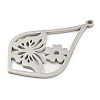 Non-Tarnish 304 Stainless Steel Pendants STAS-Z076-11P-2