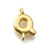 Brass Connector Charms KK-P295-01G-Q-1
