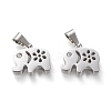 304 Stainless Steel Pendants STAS-F253-15P-1